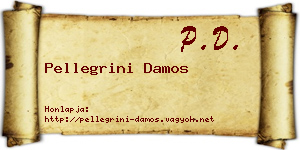 Pellegrini Damos névjegykártya